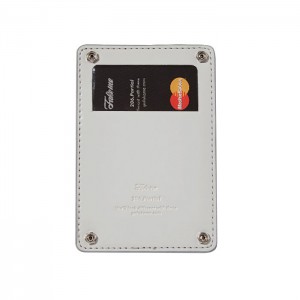 [페이크미] CARD WALLET GRAY (지갑+거울 세트)